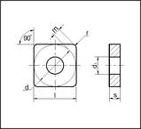 Твердосплавна Пластина змінна 03113-150416 Т5К10;Т15К6;ВК8;ТТ10К8Б;ТТ7К12, фото 3