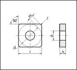 Твердосплавна Пластина змінна 03113-150412 Т5К10;Т15К6;ВК8;ТТ10К8Б;ТТ7К12, фото 3
