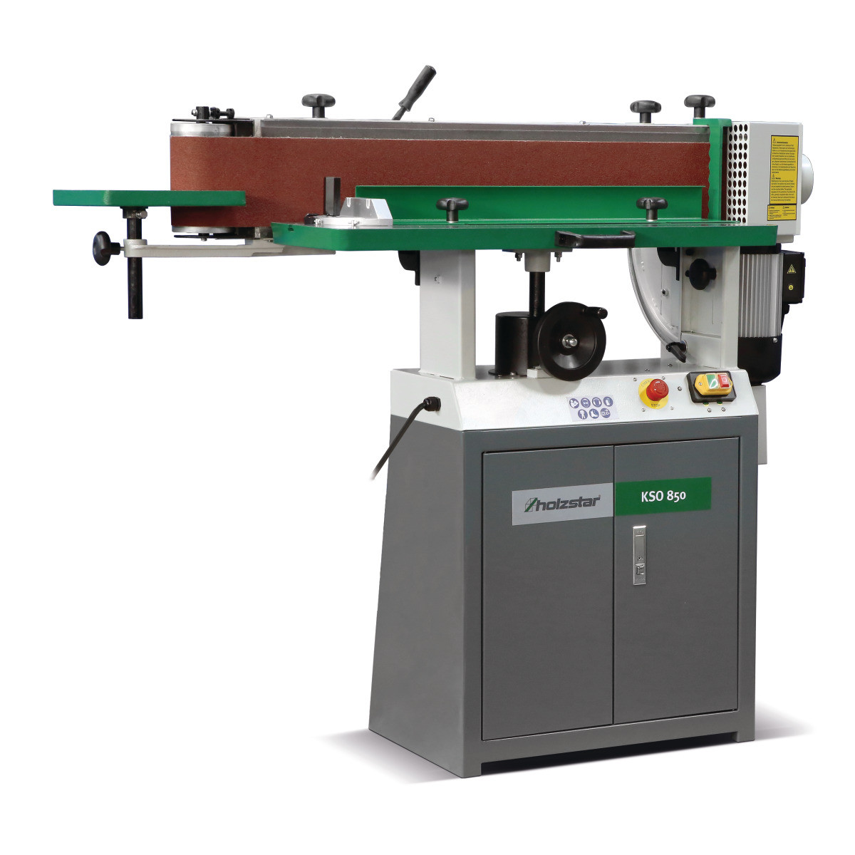 Шліфувальний верстат по дереву Holzstar KSO 850 (380 В) / кромкошліфувальний верстат, фото 1