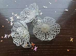 Квіти декоративні під фарбування 5 см паковання 50 шт.