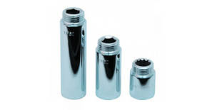 Подовжувач для труб хромований