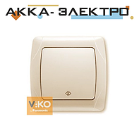 Выключатель 1-кл. реверсивный крем ViKO Carmen 90562031