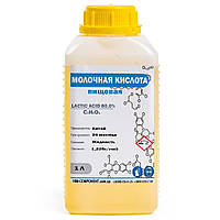 Молочна кислота 80% харчова 1 л