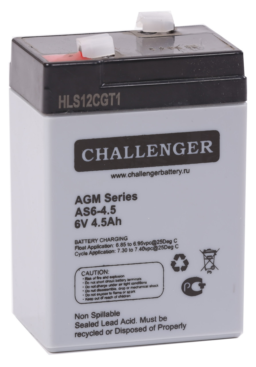 Акумулятор Challenger AS 6-4.5, фото 1