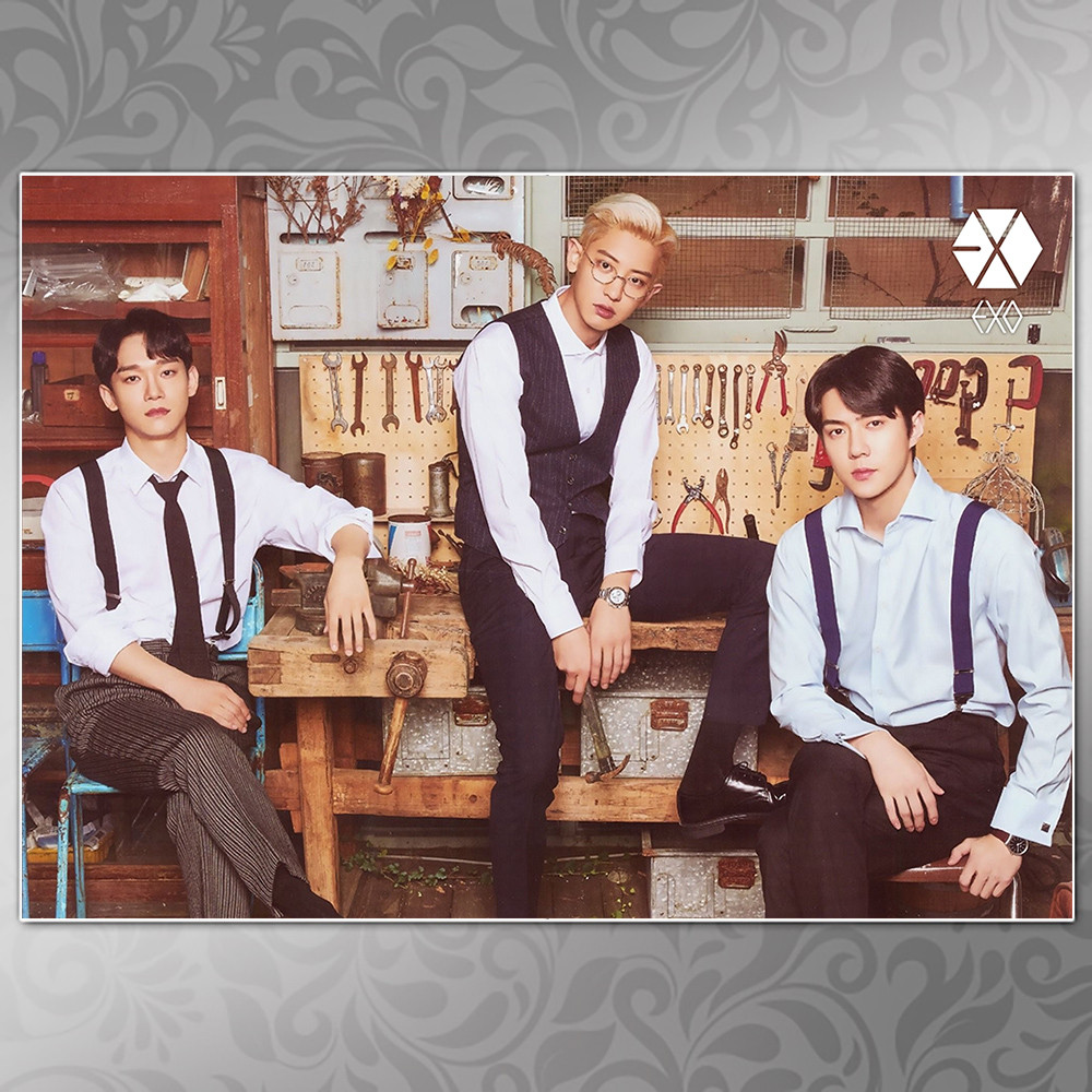 Плакат А3 K-Pop EXO 045