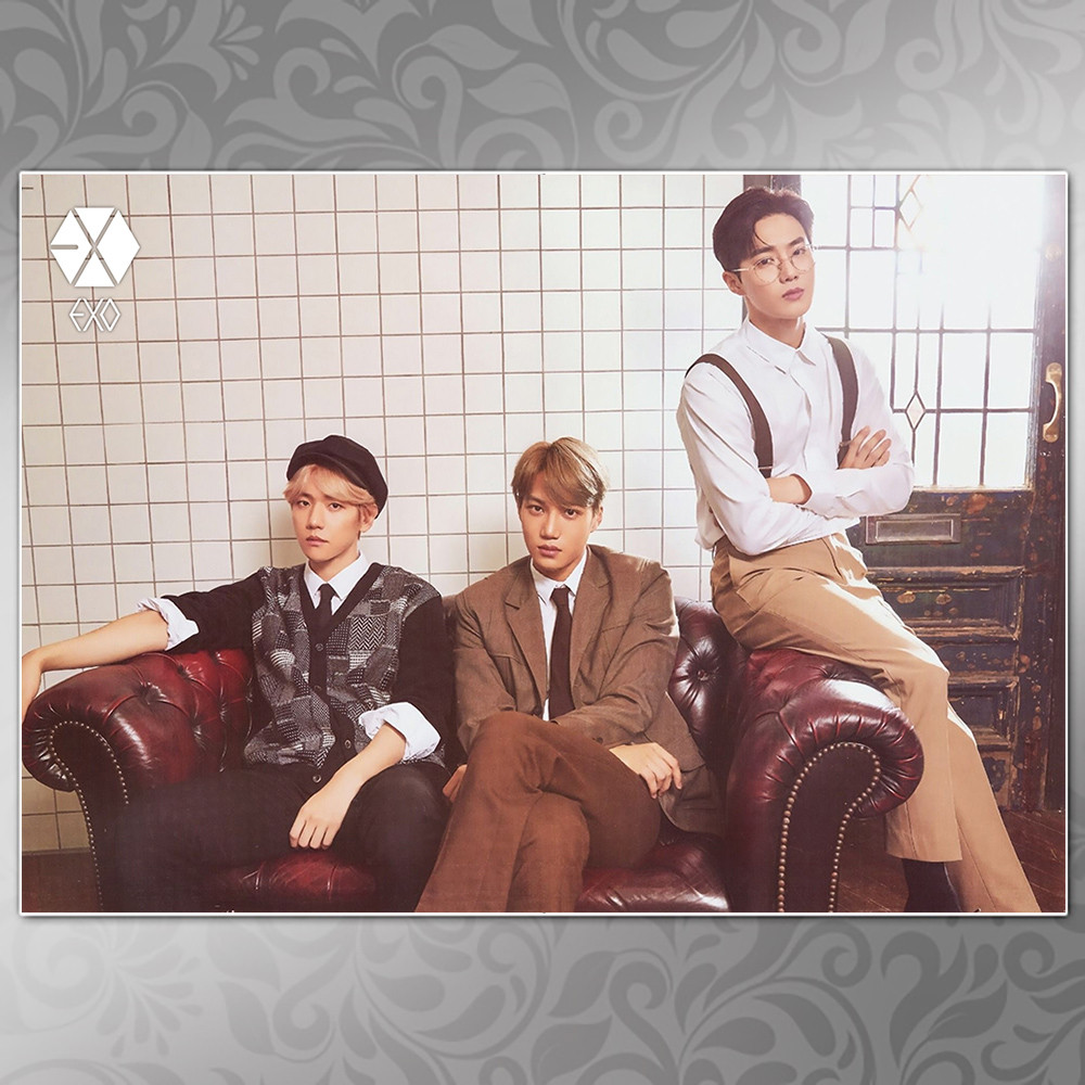 Плакат А3 K-Pop EXO 046