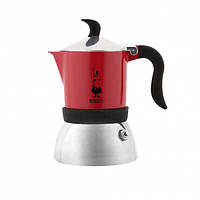 Гейзерна кавоварка Bialetti Fiammetta Induction Red (3 чашки - 170 мл)
