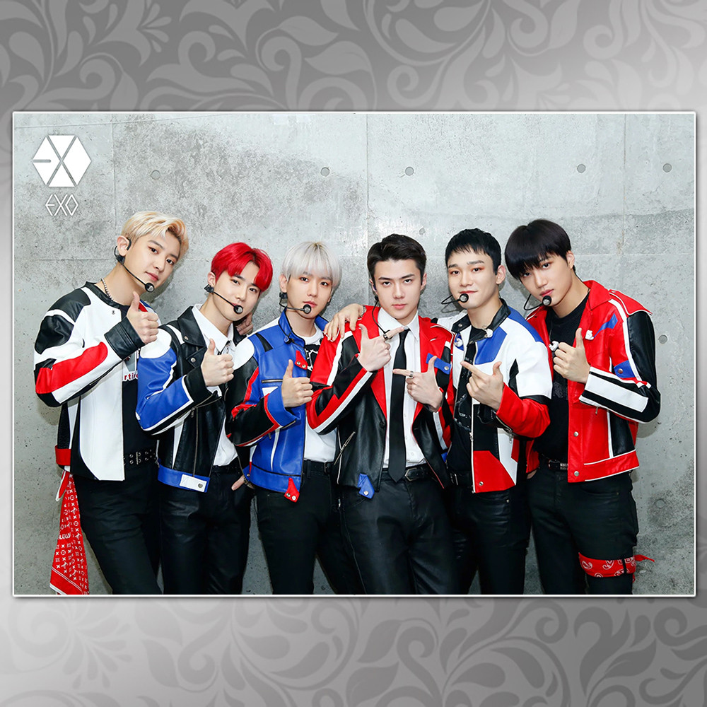 Плакат А3 K-Pop EXO 047