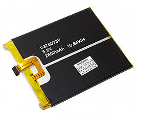 Акумулятор (АКБ) V376073P для Blackview A10 (Li-ion 3.8 V 2800mAh) Оригінал Китай