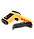 Безконтактний інфрачервоний термометр (пірометр) -30-1350°C, 50:1, EMS=0,1-1, фото 5