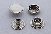 Кнопка каппа, диаметр - 15 мм, цвет - никель, в упаковке - 20 шт, артикул СК 5609