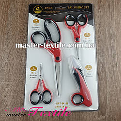 Набір ножиць із 4 предметів TAILORING SET 
10,12,12, 20 см