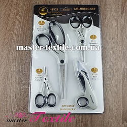 Набір ножиць із 4 предметів TAILORING SET 
10,12,12, 20 см