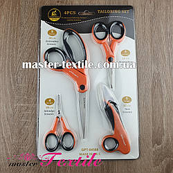 Набір ножиць із 4 предметів TAILORING SET 
10,12,12, 20 см