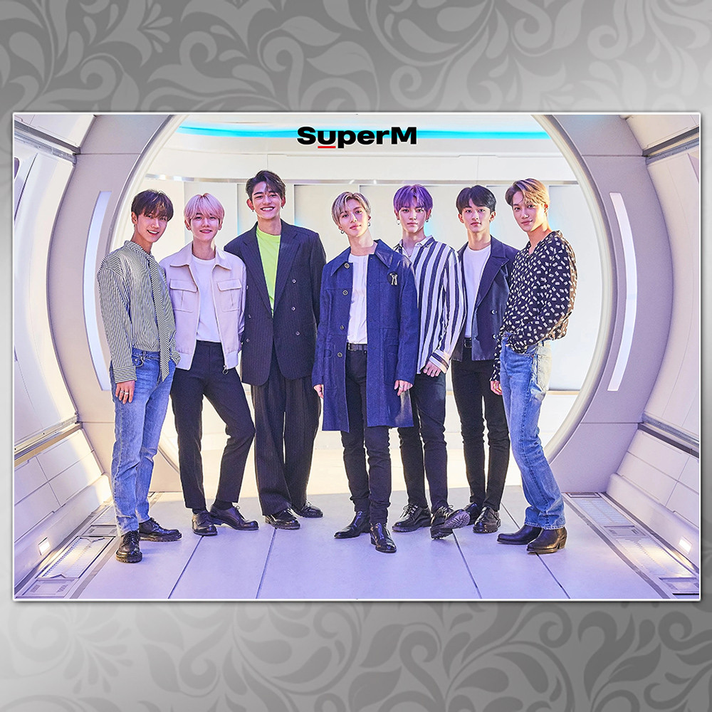 Плакат A3 K-Pop Super M 006, фото 1