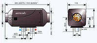 Автономный воздушный отопитель AIRTRONIC D2 12/24В