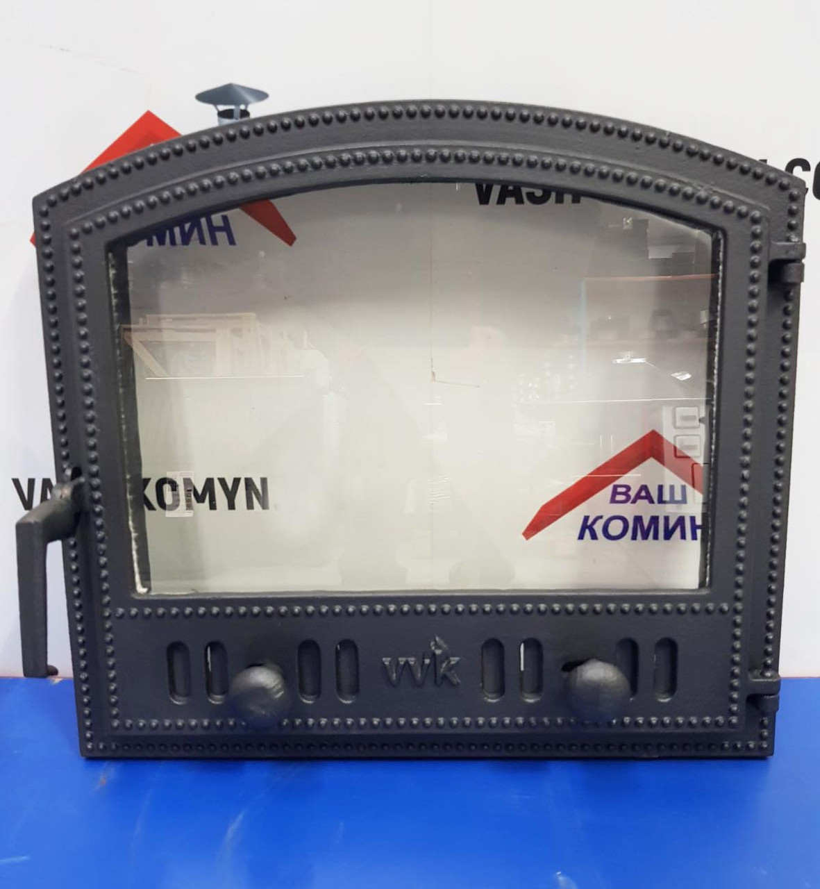 Чавунні дверцята аркові для каміна 50 х 45 см, фото 1