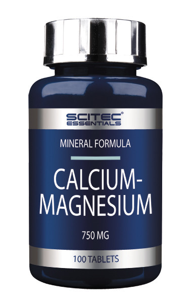 Мінеральний комплекс Calcium — Magnesium (100 таб.) Scitec Nutrition