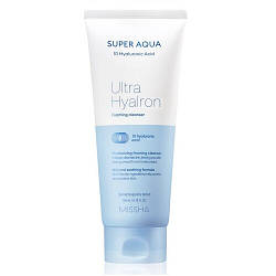 Пінка для вмивання MISSHA Super Aqua Ultra Hyalron Foaming Cleanser 200ml