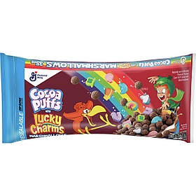 Пластівці Lucky Charms Marshmallows Cacao Puffs 992 g