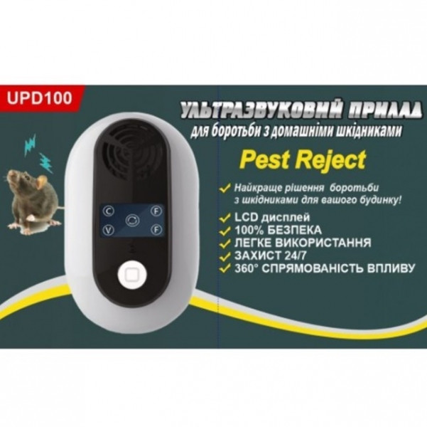 УЗ отпугиватель грызунов и насекомых Pest Reject UPD100 - фото 8 - id-p1134630475