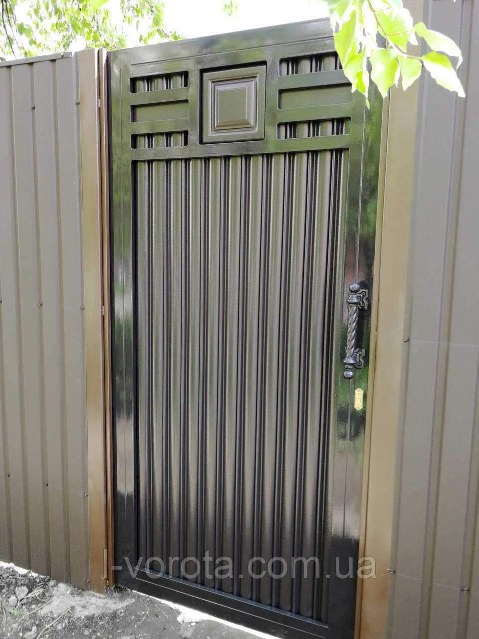 Хвіртка з механічним замком ТМ Хардвік 1000 × 2100 (дизайн ЛЮКС)