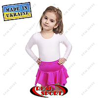 Спідниця для занять танцями рожева GM050019 (біфлекс, р-р 60-72, зріст 110-146 см)