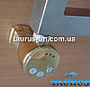 Золотий ТЕН TERMA MEG1 MS Gold з регулятором 30-65C + маскування кабеля + LED. Польща 1/2. Потужність 120-1000W, фото 5