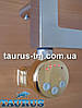 Золотий ТЕН TERMA MEG1 MS Gold з регулятором 30-65C + маскування кабеля + LED. Польща 1/2. Потужність 120-1000W, фото 2