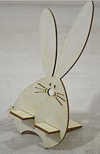 Дерев'яна підставка для телефона, смартфона. Тримач для дітей.