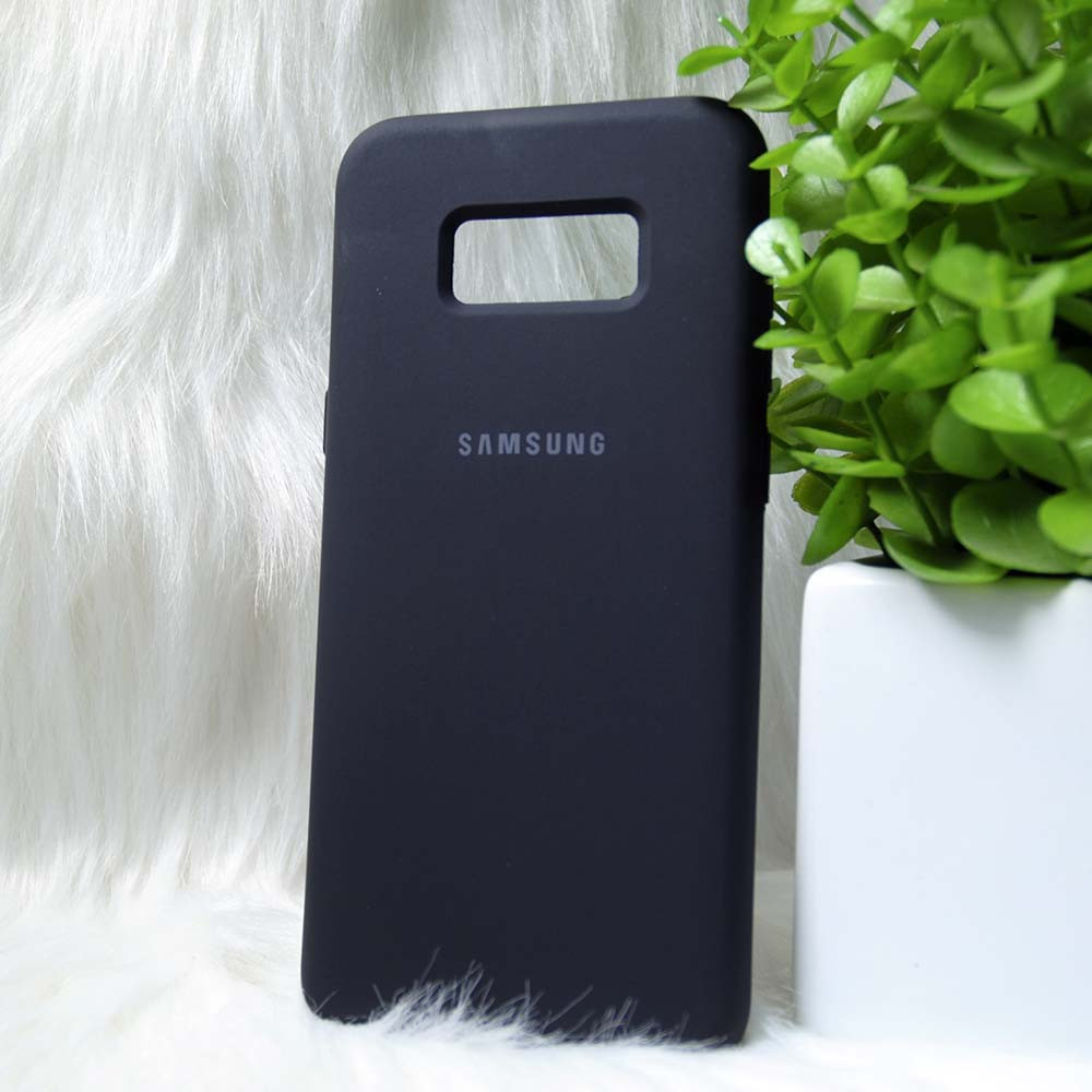Силіконовий чохол Original Full Silicone Case Samsung G955/S8+ Black (чорний)