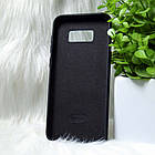 Силіконовий чохол Original Full Silicone Case Samsung G955/S8+ Black (чорний), фото 3