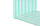 Прозорий гофрований шифер Элипласт (Зелений). Ширина 1,5 м. Розкрій!, фото 3