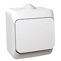 Вимикач Schneider Electric Plus Cedar білий WDE000510