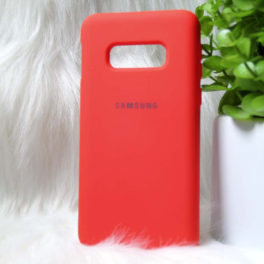 Силіконовий чохол Original Full Silicone case Samsung S10e / S10 lite Red (Червоний)