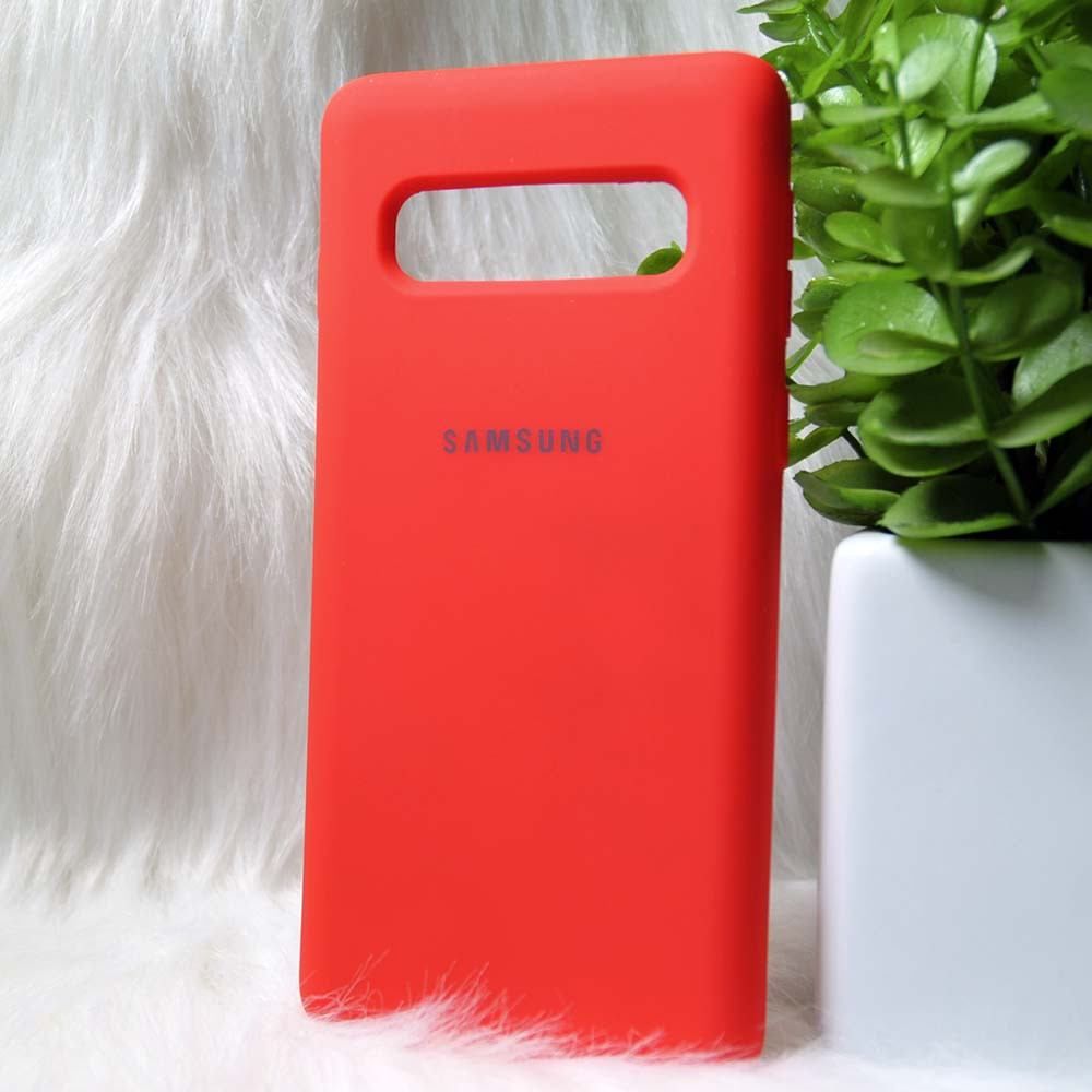 Силіконовий чохол Original Full Silicone Case Samsung G973/S10 Red (червоний)