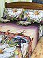 Євро комплект (Ранфорс) | Комплект постільної білизни "Яскрава квітка" | Простирадло 237х217 см, фото 5