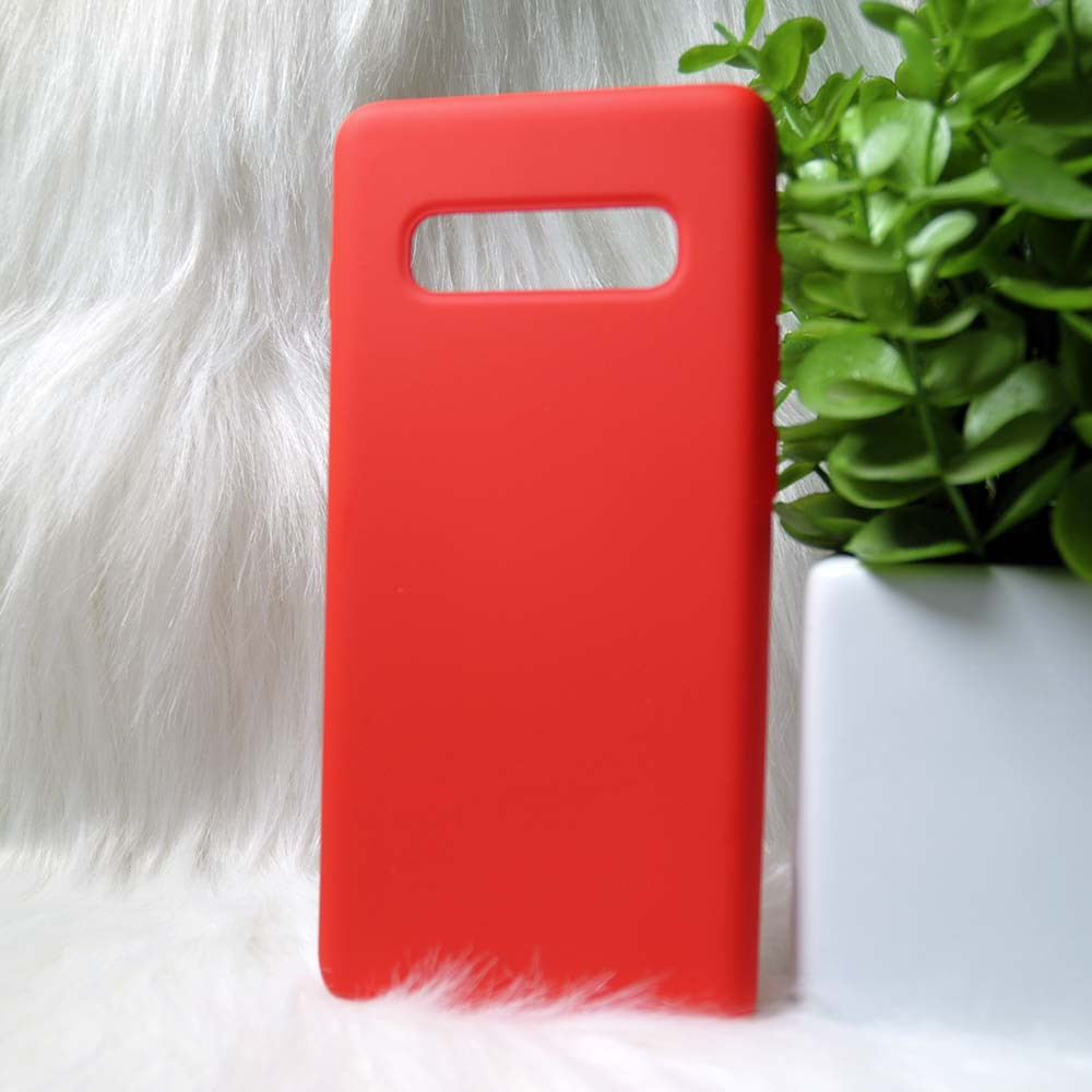 Силіконовий чохол Original Full Silicone Case Samsung G975/S10+ Red (червоний)