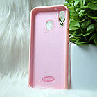 Силіконовий чохол Original Full Silicone case Samsung A40 2019 Pink (рожевий), фото 3
