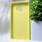 Силіконовий чохол Original Full Silicone Case Samsung J400 / J4 2018 Yellow (жовтий), фото 3
