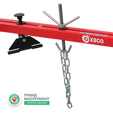 Траверса для вивішування двигуна з двома захопленнями, ремонт двигуна, 500 кг, L-1500 мм (ХЗСО) TRV0500, фото 4