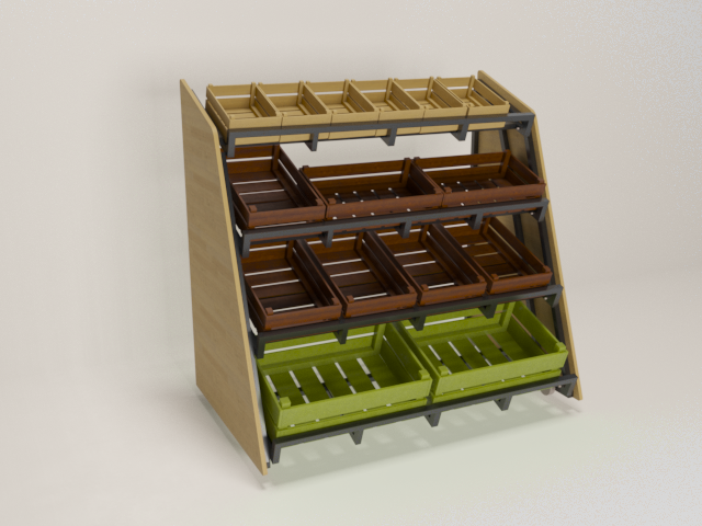 Стелаж овочевий, фото 1