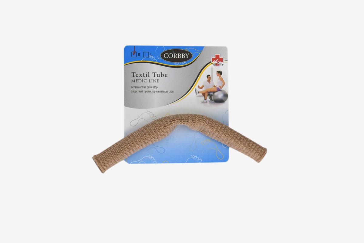 Захисний протектор Corbby Textil Tube для пальців ніг (чохол) р. S