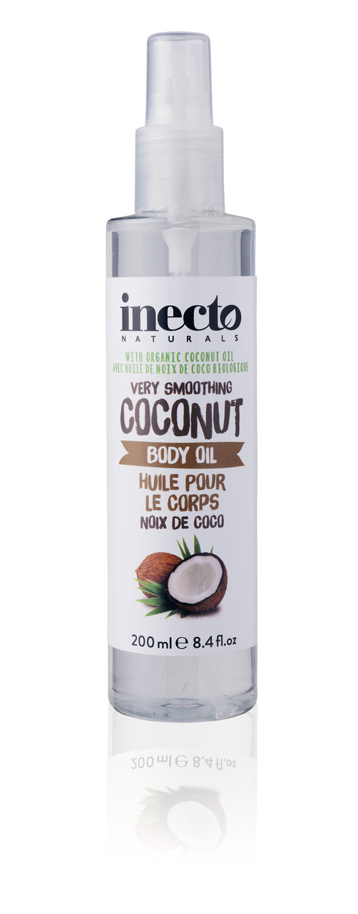 Олія-спрей для тіла заспокійливий Inecto Naturals Coconut Body Oil 200 ml