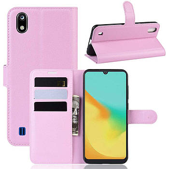 Чохол-книжка Litchie Wallet для ZTE Blade A7 2019 Pink