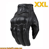 Перчатки мужские кожаные перчатки тактические перчатки с кастетом мото перчатки вело перчатки XXL