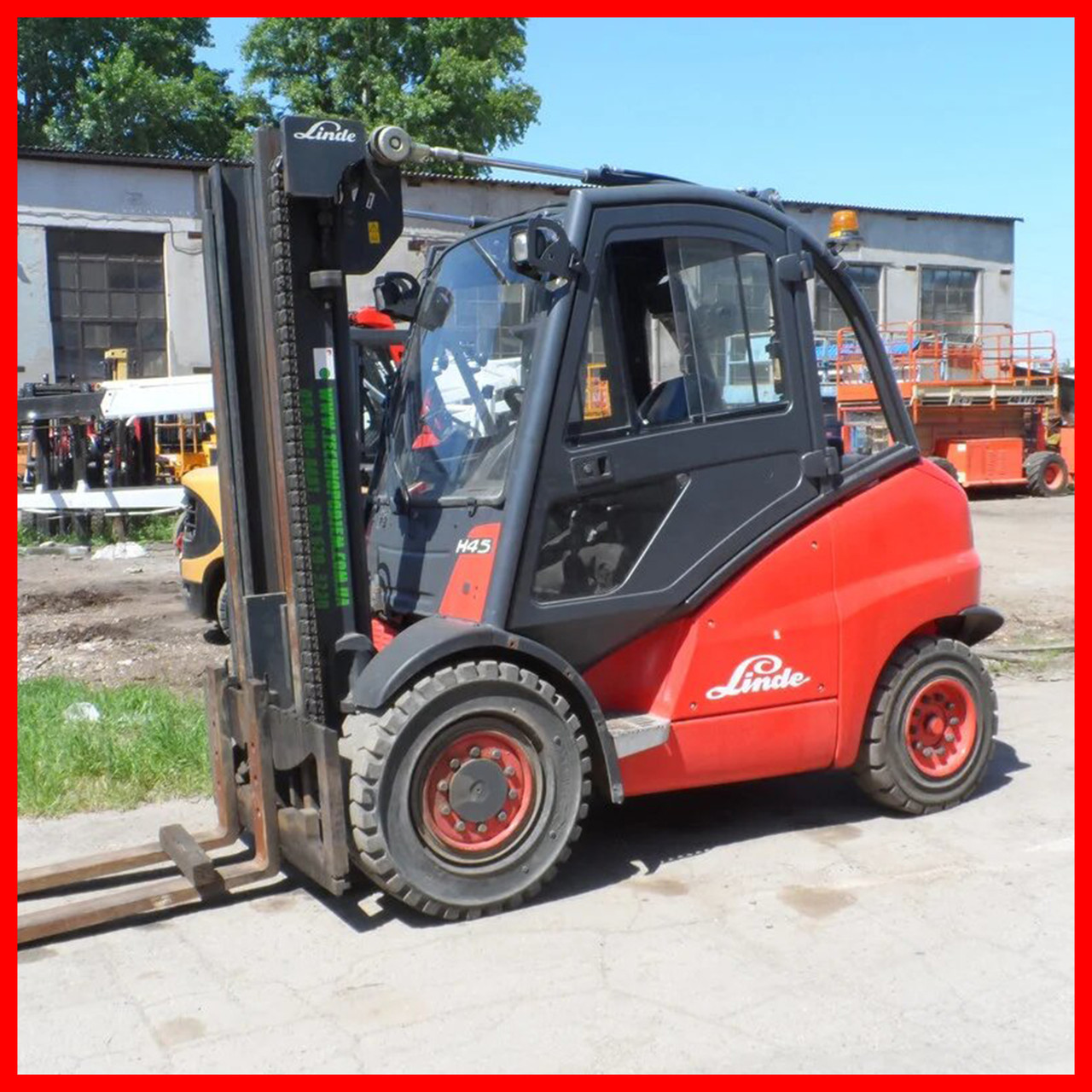 Оренда вилкового навантажувача Linde H45D