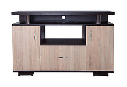 Тумба под телевизор Везувий (плюс) МАКСИ-МЕбель Венге магия/Дуб сонома (7935)