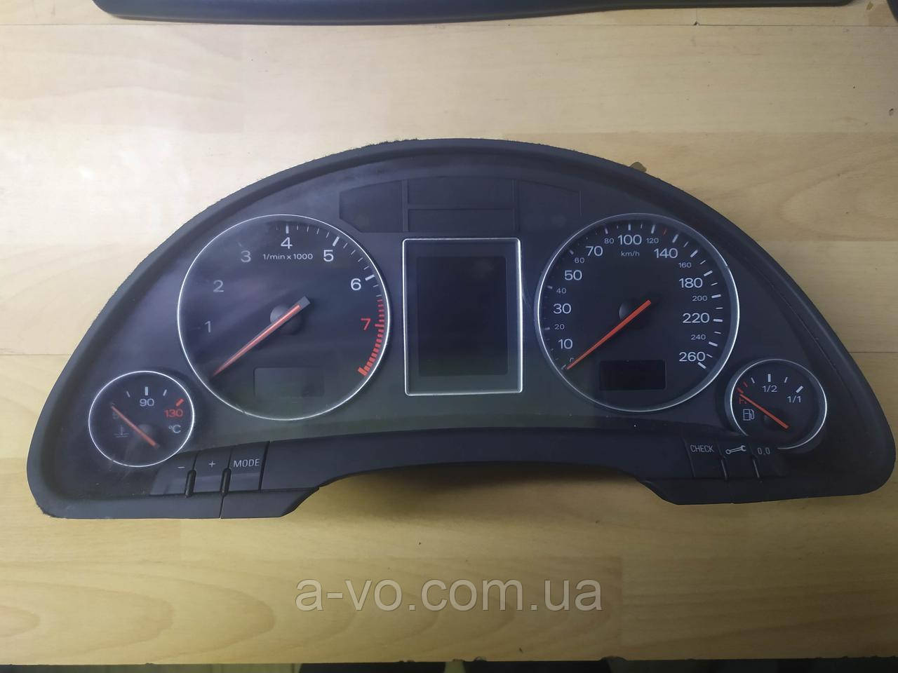Щиток панель приладів Audi A4, B6, B7 1.8 T, 8E0920930KX, фото 1