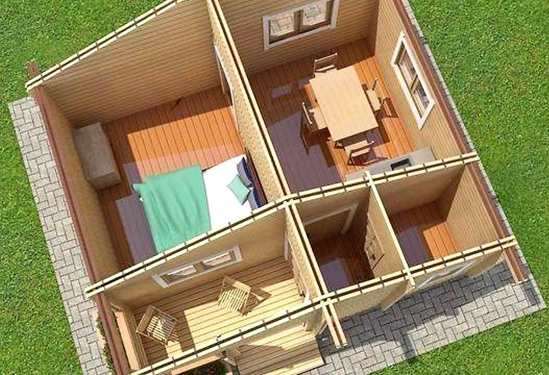 дачные садовые домики фото